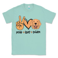 Seafoam Peace Love Golden Classic Tee - Bettercallsaul