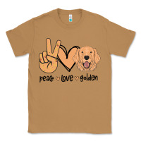 Toasted Coconut Peace Love Golden Classic Tee - Bettercallsaul