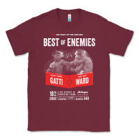 Burgundy arturo gatti vs micky ward boxing shirt Classic Tee - tuanDangUi