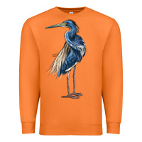 Carrot Louisiana Heron Premium Sweatshirt - LillyAllenDesigns