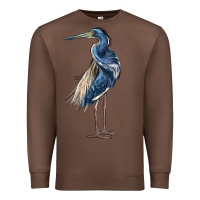 Chestnut Louisiana Heron Premium Sweatshirt - LillyAllenDesigns