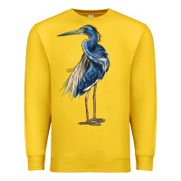 Lemon Louisiana Heron Premium Sweatshirt - LillyAllenDesigns
