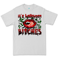 Dove Grey it's halloween bitches Premium Tee - BundleAndBundleShop