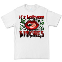 White it's halloween bitches Premium Tee - BundleAndBundleShop