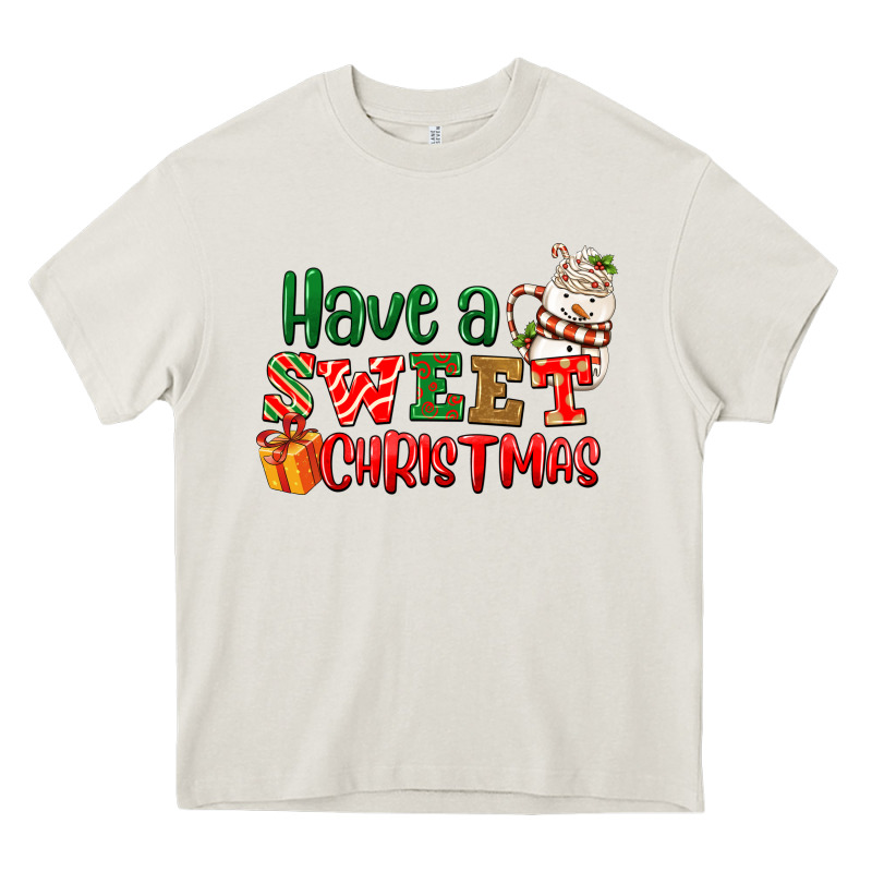Have A Sweet Christmas Heavy Core Tee by NancyCooperArtShop | Teevron