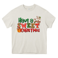 Cream Have a sweet Christmas Heavy Core Tee - NancyCooperArtShop