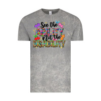Cloud Rock see the ability not the disability Vintage Tee - NancyCooperArtShop