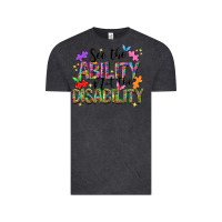 Vintage Black see the ability not the disability Vintage Tee - NancyCooperArtShop