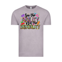 See The Ability Not The Disability Vintage Tee | Teevron