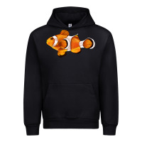 Black clown fish side Urban Hoodie - BarkalooDesign