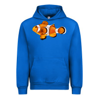 Cobalt clown fish side Urban Hoodie - BarkalooDesign