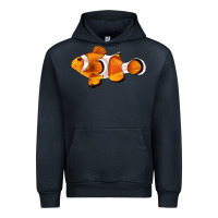 Navy clown fish side Urban Hoodie - BarkalooDesign