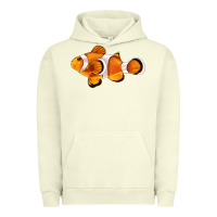 Pigment Pistachio clown fish side Urban Hoodie - BarkalooDesign