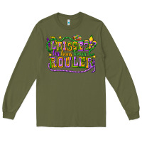 Army Green laissez les bons temps router Long Sleeve Tee - CowGirlArtShop