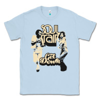 Dusty Blue soul train Classic Tee - tuanDangUi