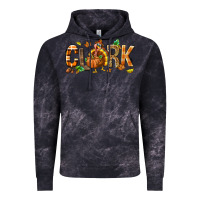 Cloud Black Personalized Thanksgiving Vintage Hoodie - NancyCooperArtShop
