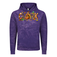 Cloud Purple Personalized Thanksgiving Vintage Hoodie - NancyCooperArtShop
