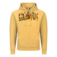 Vintage Mustard Personalized Thanksgiving Vintage Hoodie - NancyCooperArtShop