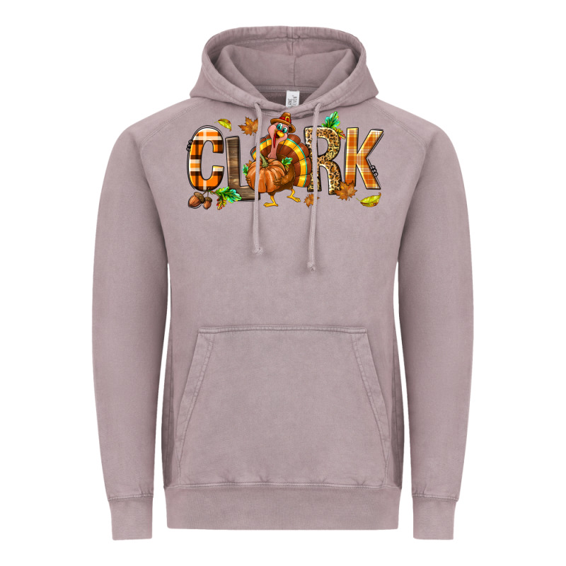 Personalized Thanksgiving Vintage Hoodie by NancyCooperArtShop | Teevron