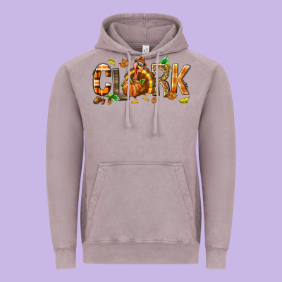 Personalized Thanksgiving Vintage Hoodie Designed By Nancycooperartshop