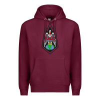 Burgundy classic kaos   global domination Premium Hoodie - tuanDangUi