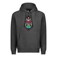 Charcoal Heather classic kaos   global domination Premium Hoodie - tuanDangUi