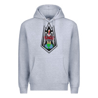 Heather Grey classic kaos   global domination Premium Hoodie - tuanDangUi