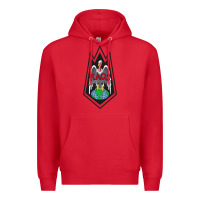 Red classic kaos   global domination Premium Hoodie - tuanDangUi