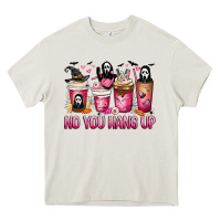 Cream No you hang up coffee cups Heavy Core Tee - MaliasSmallBusiness