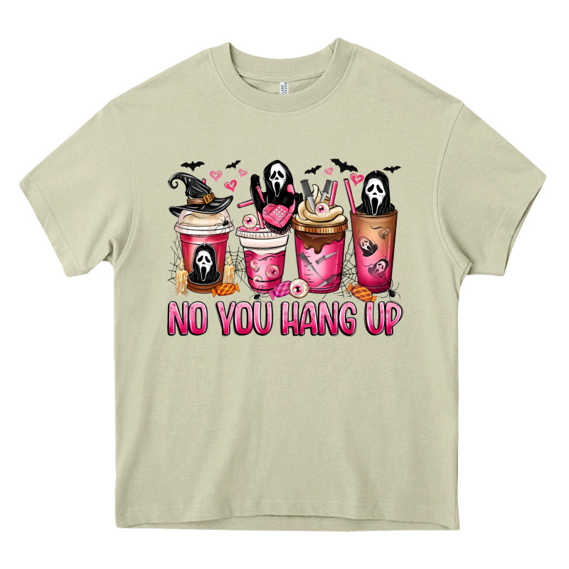 No You Hang Up Coffee Cups Heavy Core Tee by MaliasSmallBusiness | Teevron