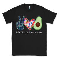 Black PEACE LOVE AVOCADOS Classic Tee - Bettercallsaul