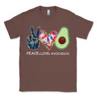 Chestnut PEACE LOVE AVOCADOS Classic Tee - Bettercallsaul