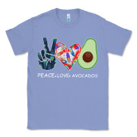 Colony Blue PEACE LOVE AVOCADOS Classic Tee - Bettercallsaul