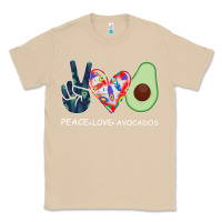 Mushroom PEACE LOVE AVOCADOS Classic Tee - Bettercallsaul