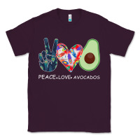 Plum PEACE LOVE AVOCADOS Classic Tee - Bettercallsaul