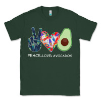 Sports Green PEACE LOVE AVOCADOS Classic Tee - Bettercallsaul