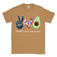 Toasted Coconut PEACE LOVE AVOCADOS Classic Tee - Bettercallsaul