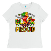 White empowerment and celebration design Ladies Tee - LillyAllenDesigns