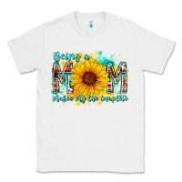 White being a mom makes my life complete Classic Tee - RacoonDesign