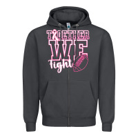 Smoke Together WE Fight Zipper Hoodie - CowhideDigitalArt