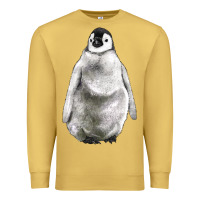 Antique Gold baby penguin Premium Sweatshirt - LillyAllenDesigns