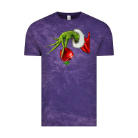 Cloud Purple Christmas Character Vintage Tee - NancyCooperArtShop