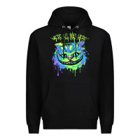Black colorul chesire Premium Hoodie - tuanDangUi