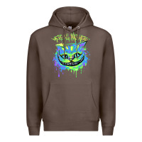 Coffee colorul chesire Premium Hoodie - tuanDangUi