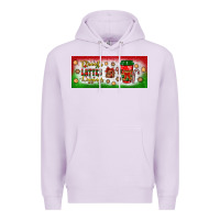 Lilac flannels lattes leggings Premium Hoodie - BundleAndBundleShop