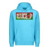 Ocean Blue flannels lattes leggings Premium Hoodie - BundleAndBundleShop