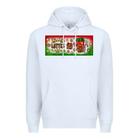 White flannels lattes leggings Premium Hoodie - BundleAndBundleShop