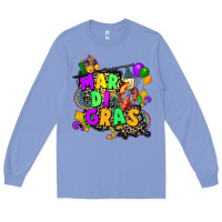 Colony Blue louisiana map mardi gras Long Sleeve Tee - CowGirlArtShop