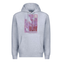 Heather Grey the blob Premium Hoodie - tuanDangUi