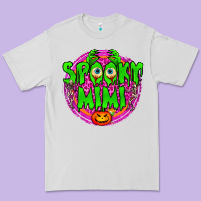 Spooky Mimi Premium Tee Designed By Bundleandbundleshop
